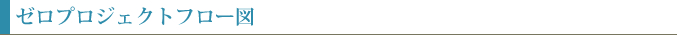 ゼロプロジェクトフロー図